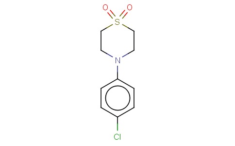 4-(4-CHLOROPHENYL)THIOMORPHOLINE 1,1-DIOXIDE